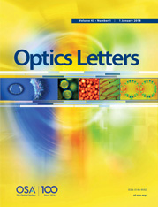 Optics Letters 2019 44