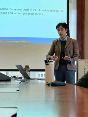 Alicia Wei present at PhD Candidacy Exam